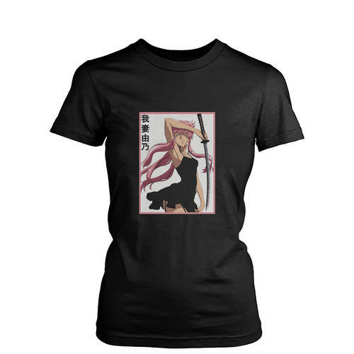 Mirai Nikki Yuno Gasai Anime Womens T-Shirt Tee