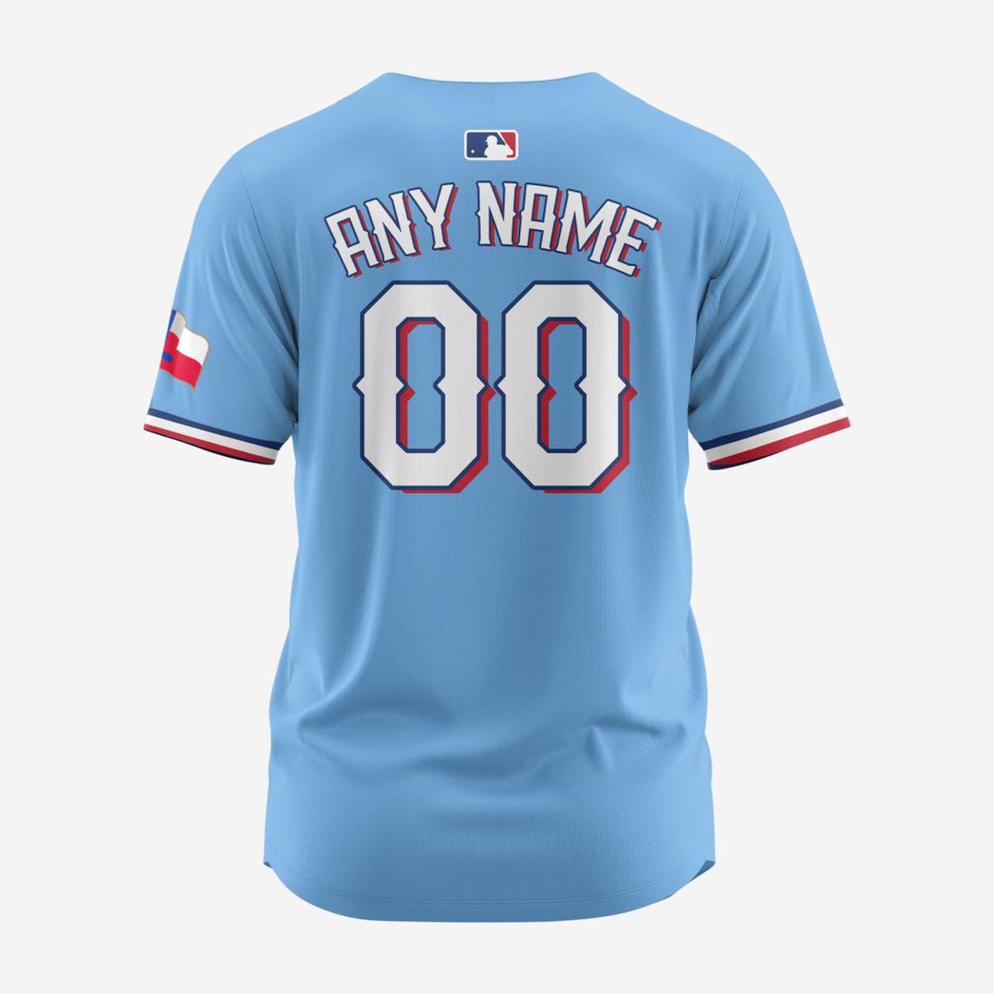 MLB Texas Rangers Personalized Alternate Baseball Jersey - Bafud