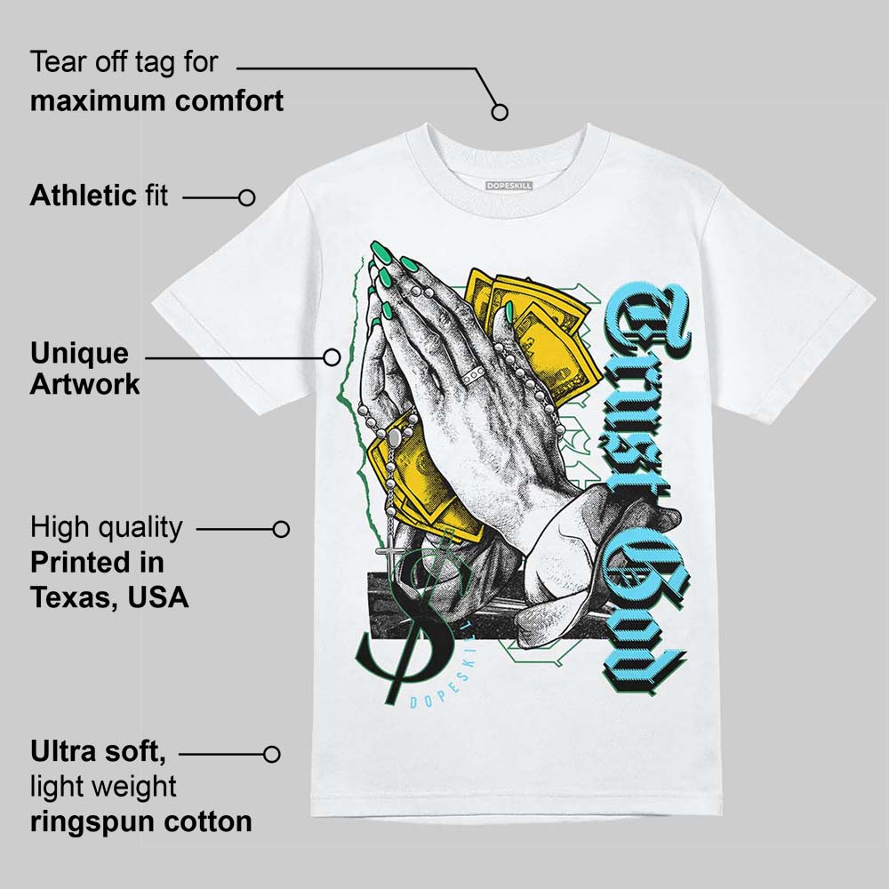 Chunky Dunks DopeSkill T-Shirt Trust God Graphic