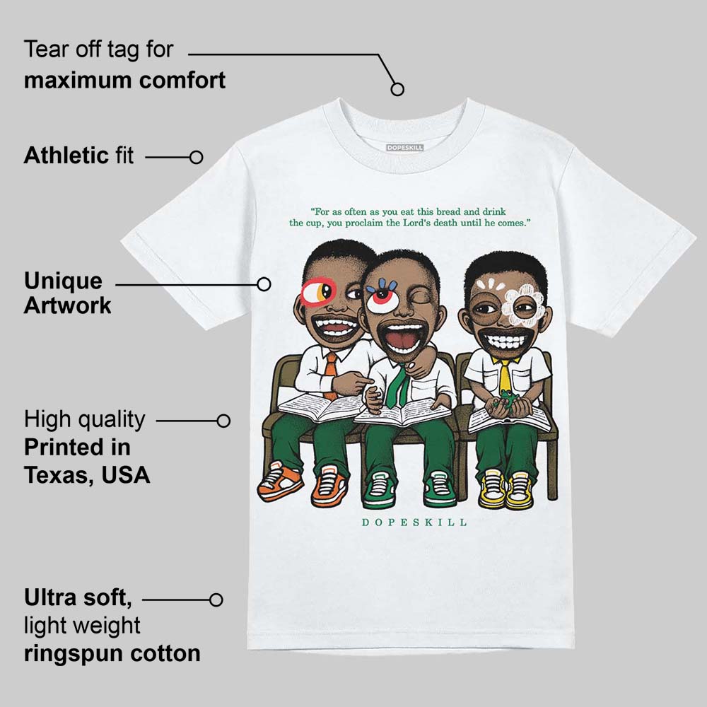 Green Collection DopeSkill T-Shirt First Sunday Graphic