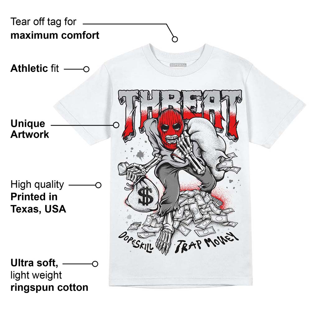 Grey Collection DopeSkill T-Shirt Threat Graphic
