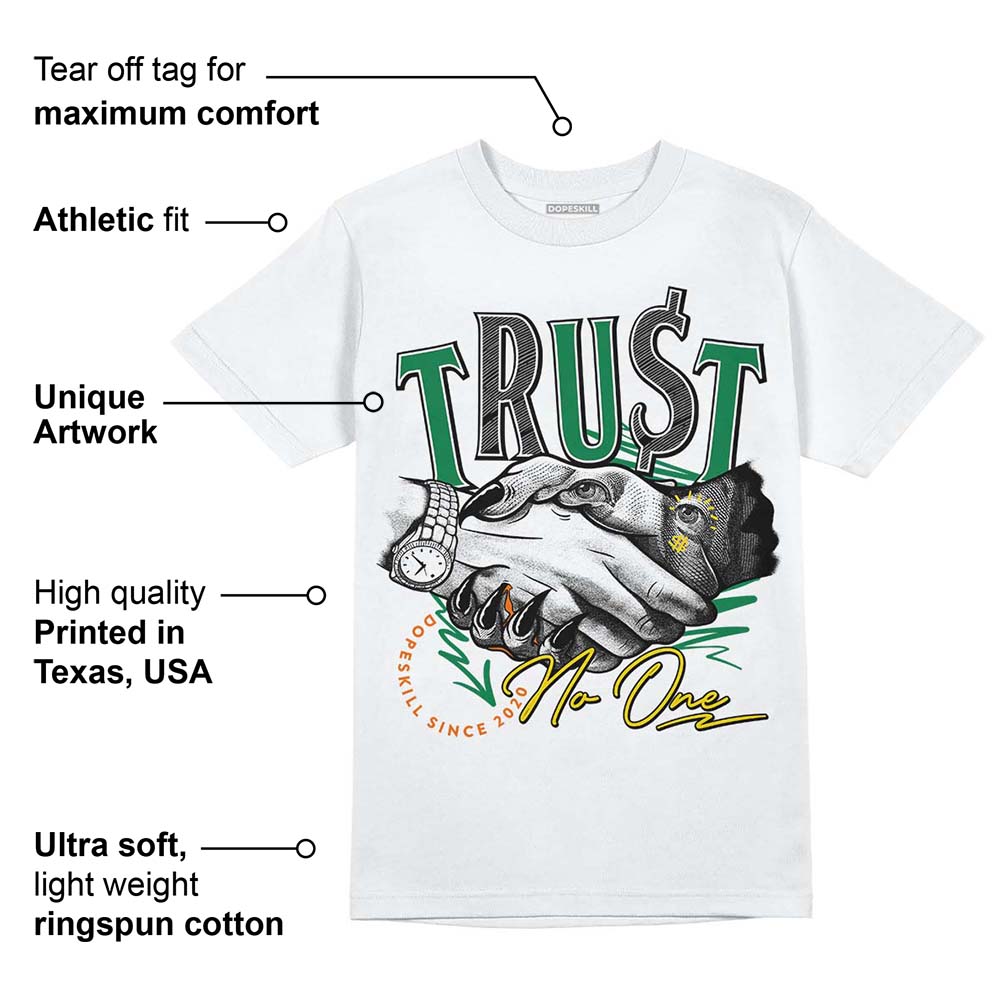 Green Collection DopeSkill T-Shirt Trust No One Graphic