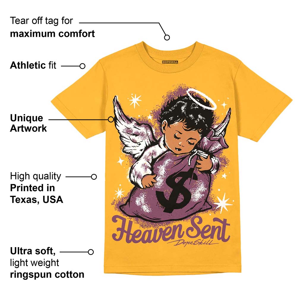 Brotherhood 1s High OG DopeSkill University Gold T-shirt Heaven Sent Graphic