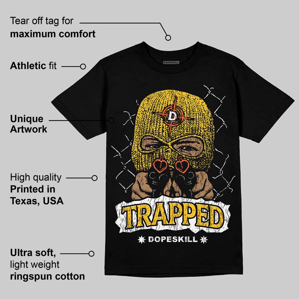 Yellow Collection DopeSkill T-Shirt New Trapped Graphic
