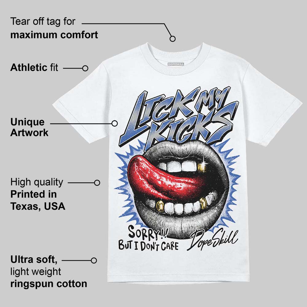 Lucky Shorts 3s DopeSkill T-Shirt Lick My Kicks Graphic