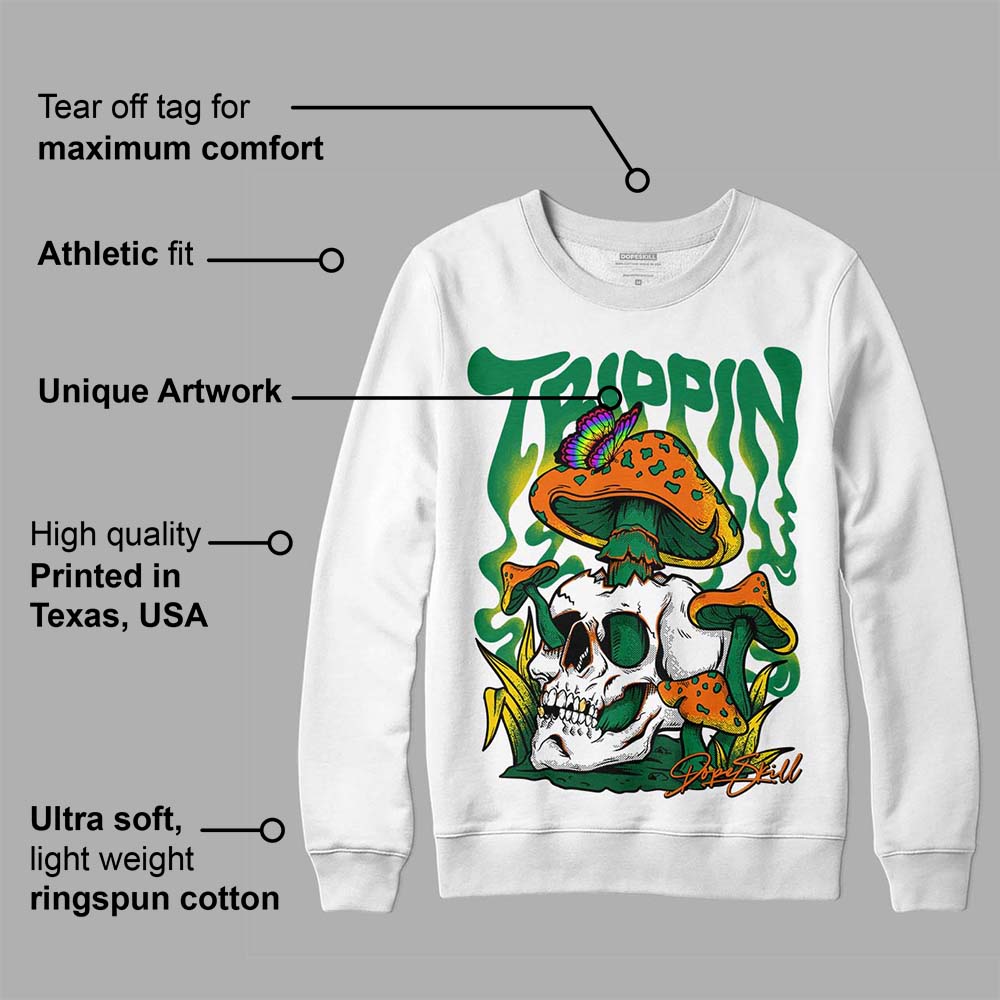 Green Collection DopeSkill Sweatshirt Trippin Graphic