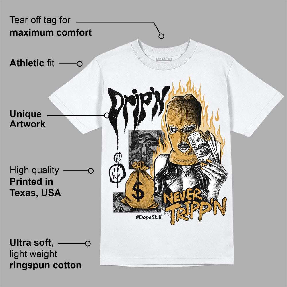 Gratitude 11s DopeSkill T-Shirt Drip'n Never Tripp'n Graphic