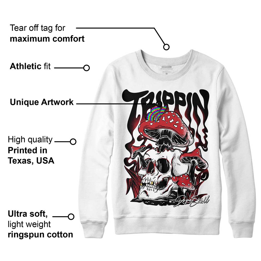 Red Taxi 12s DopeSkill Sweatshirt Trippin Graphic