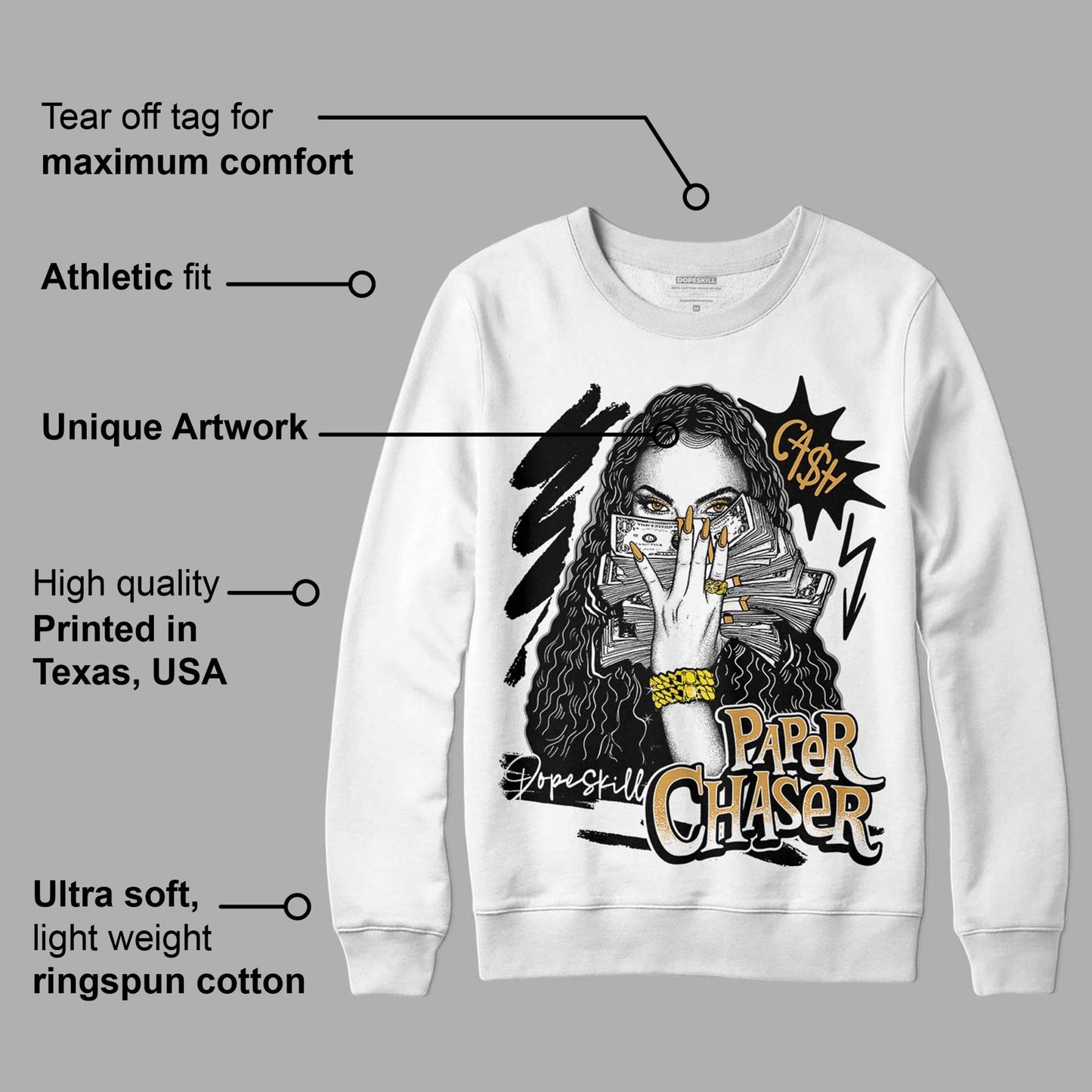 Gratitude 11s DopeSkill Sweatshirt NPC Graphic