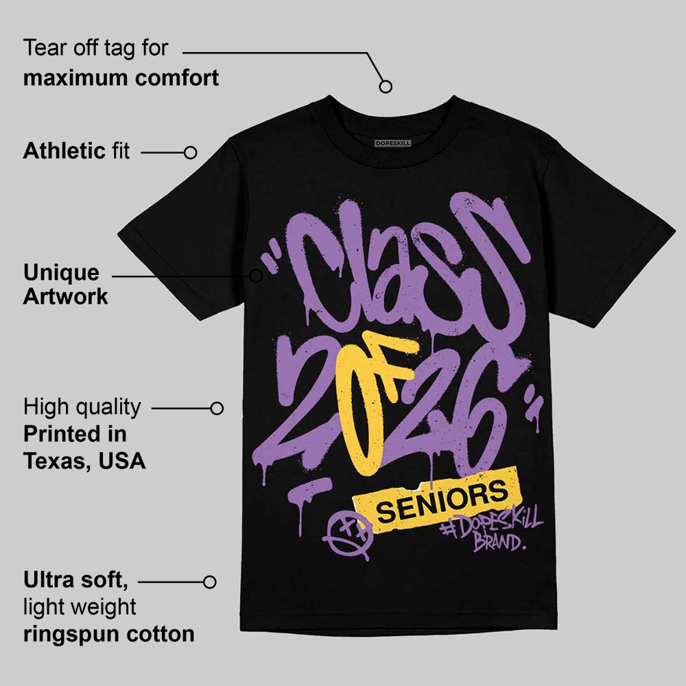 PURPLE Collection DopeSkill T-Shirt Class of 2026 Graphic