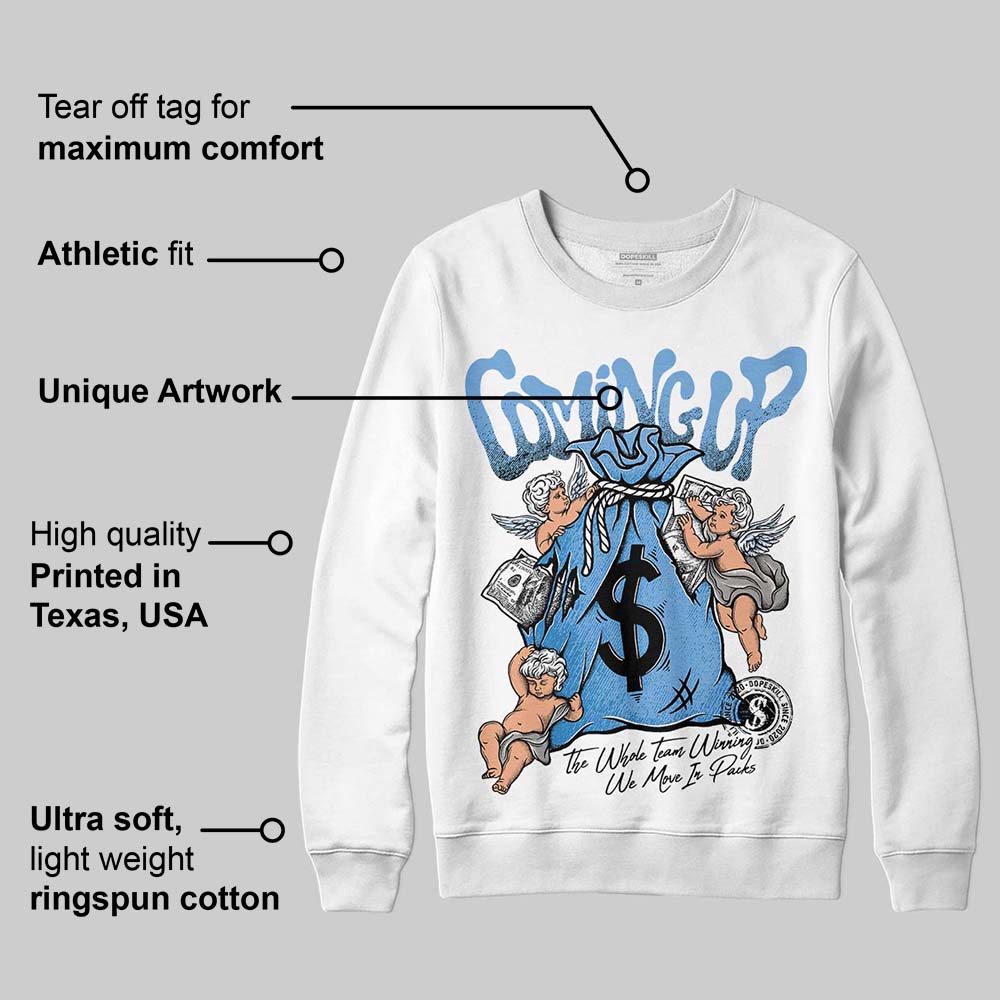 Melo 12s DopeSkill Sweatshirt Money Bag Coming Up Graphic