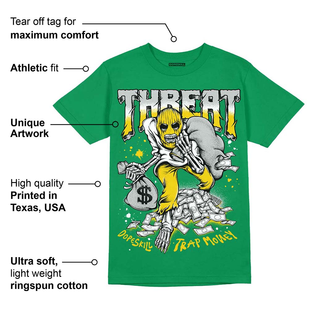 Green Collection DopeSkill Green T-shirt Threat Graphic