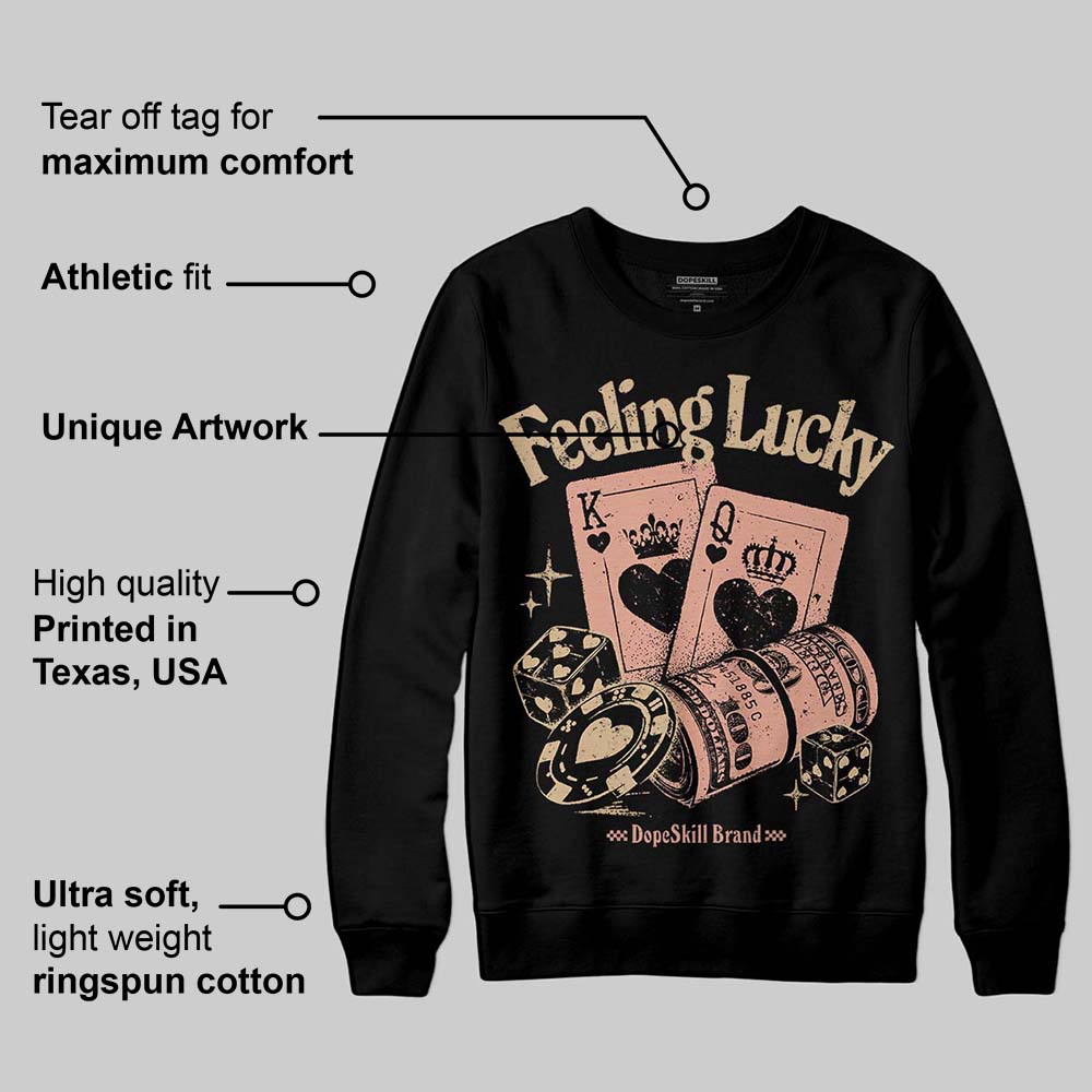 TAN Collection DopeSkill Sweatshirt Feeling Lucky Graphic