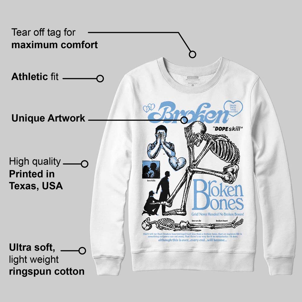 Melo 12s DopeSkill Sweatshirt Broken Bones Graphic
