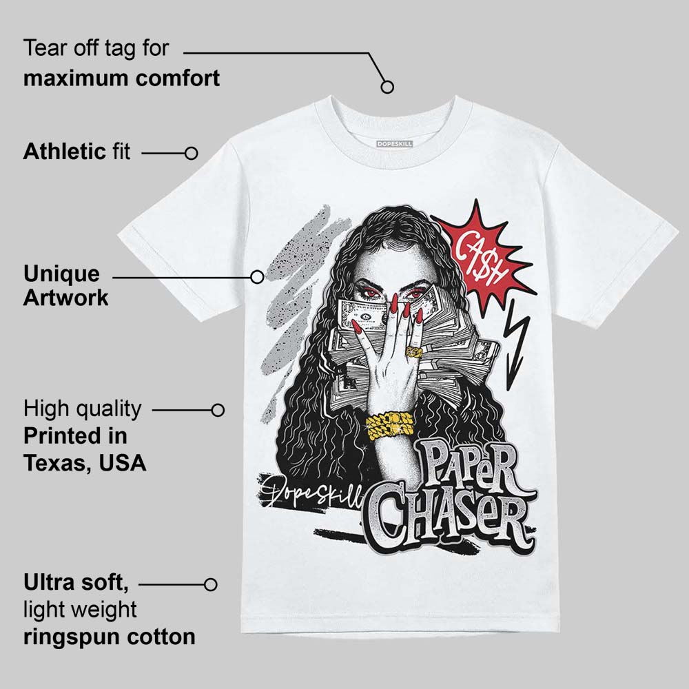 White Cement 4s DopeSkill T-Shirt NPC Graphic