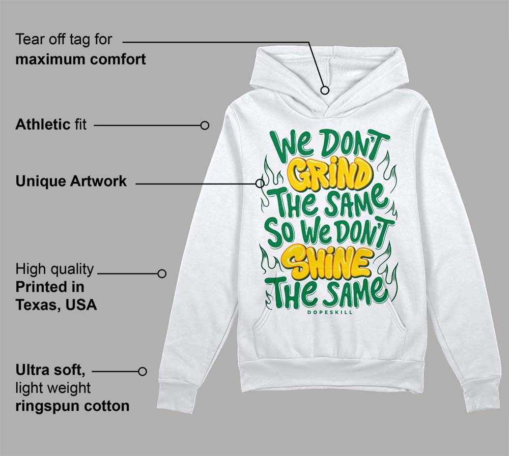 Green Collection DopeSkill Hoodie Sweatshirt Grind Shine Graphic