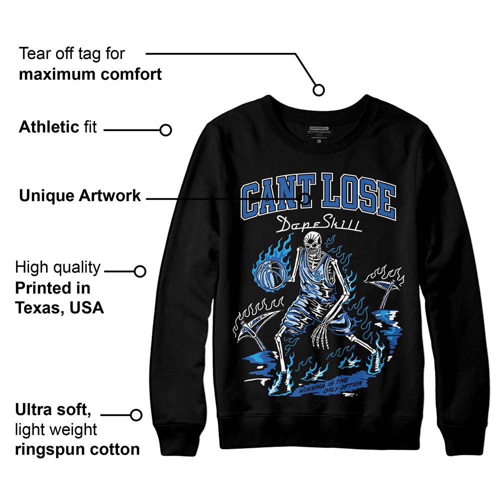 Space Jam 11s DopeSkill Sweatshirt Cant Lose Graphic