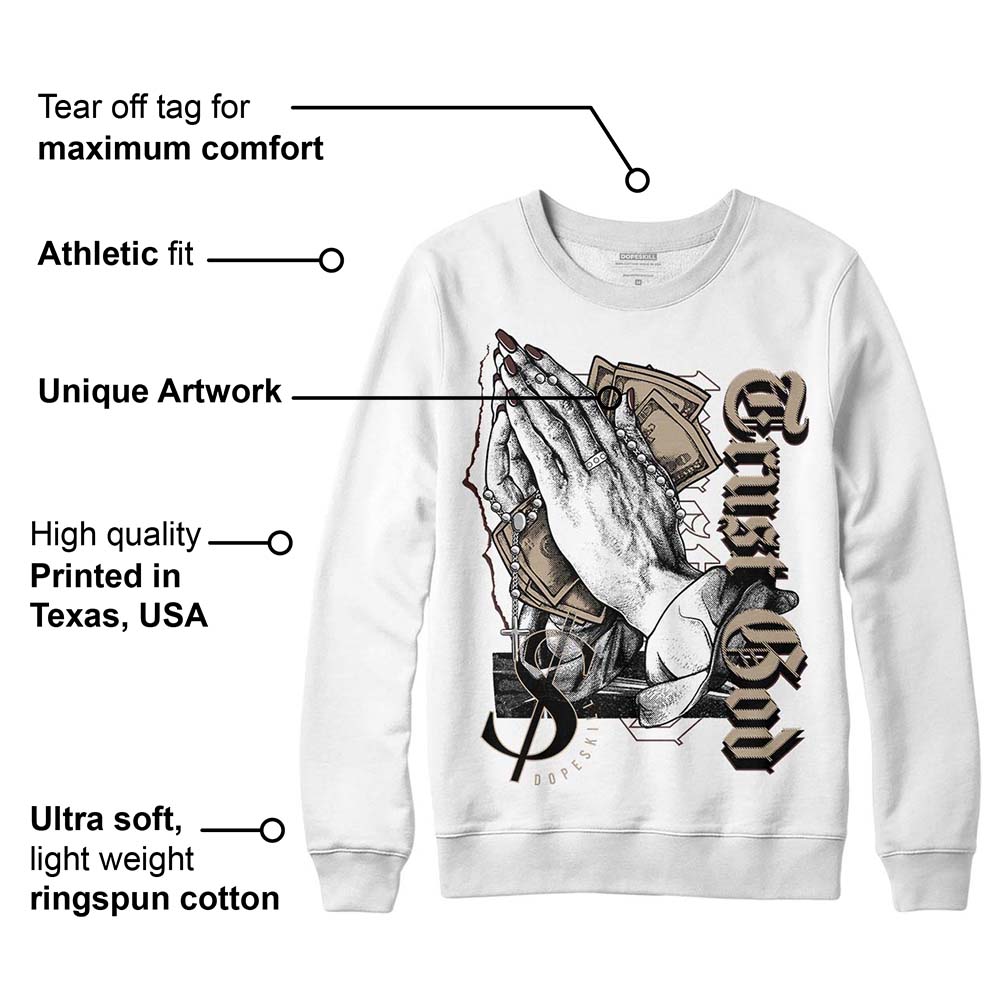 Latte 1s DopeSkill Sweatshirt Trust God Graphic