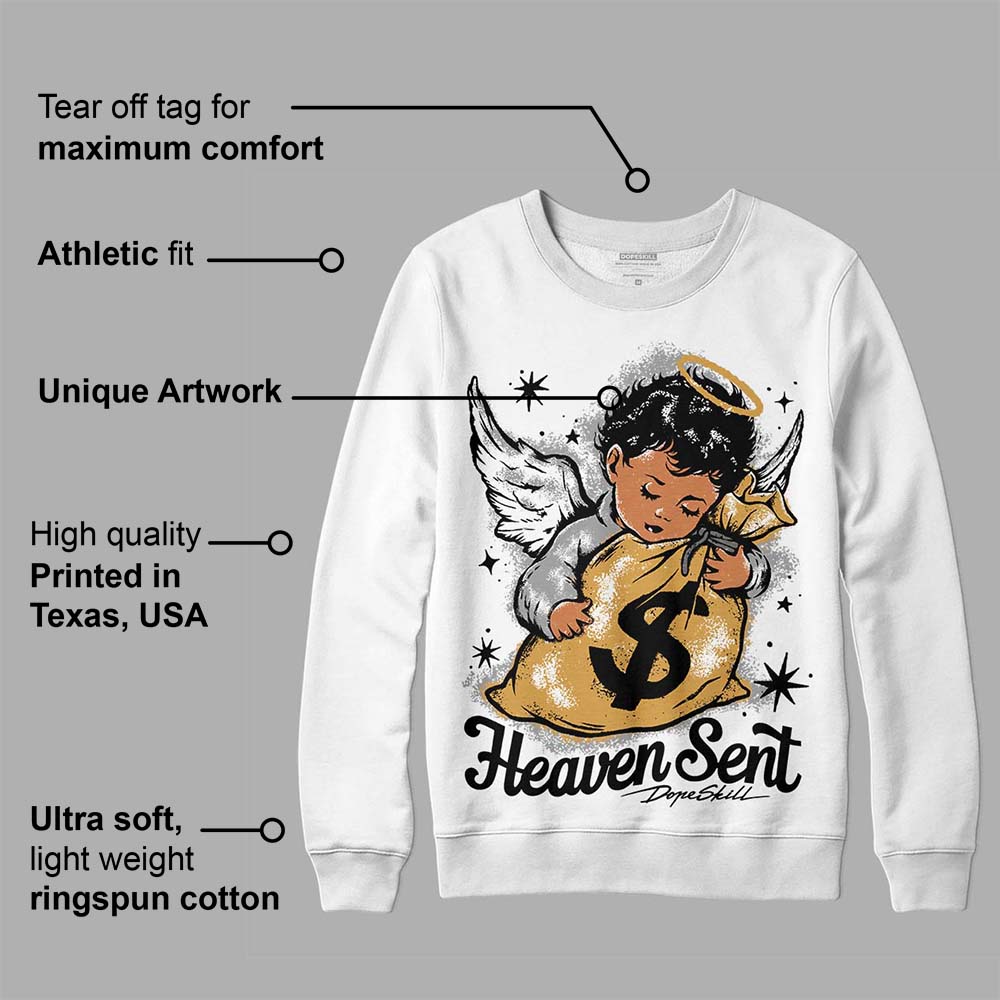 Gratitude 11s DopeSkill Sweatshirt Heaven Sent Graphic