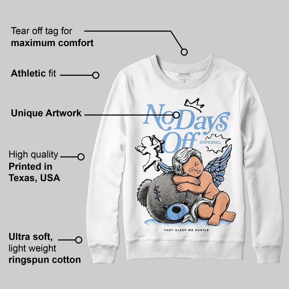 Melo 12s DopeSkill Sweatshirt New No Days Off Graphic