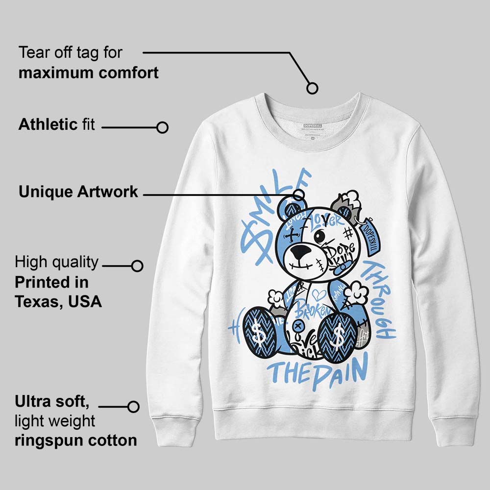 Melo 12s DopeSkill Sweatshirt Smile Through The Pain Graphic
