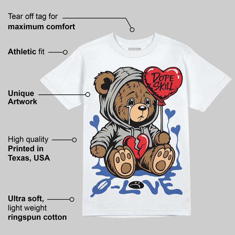 Lucky Shorts 3s DopeSkill T-Shirt Broken Bear Graphic