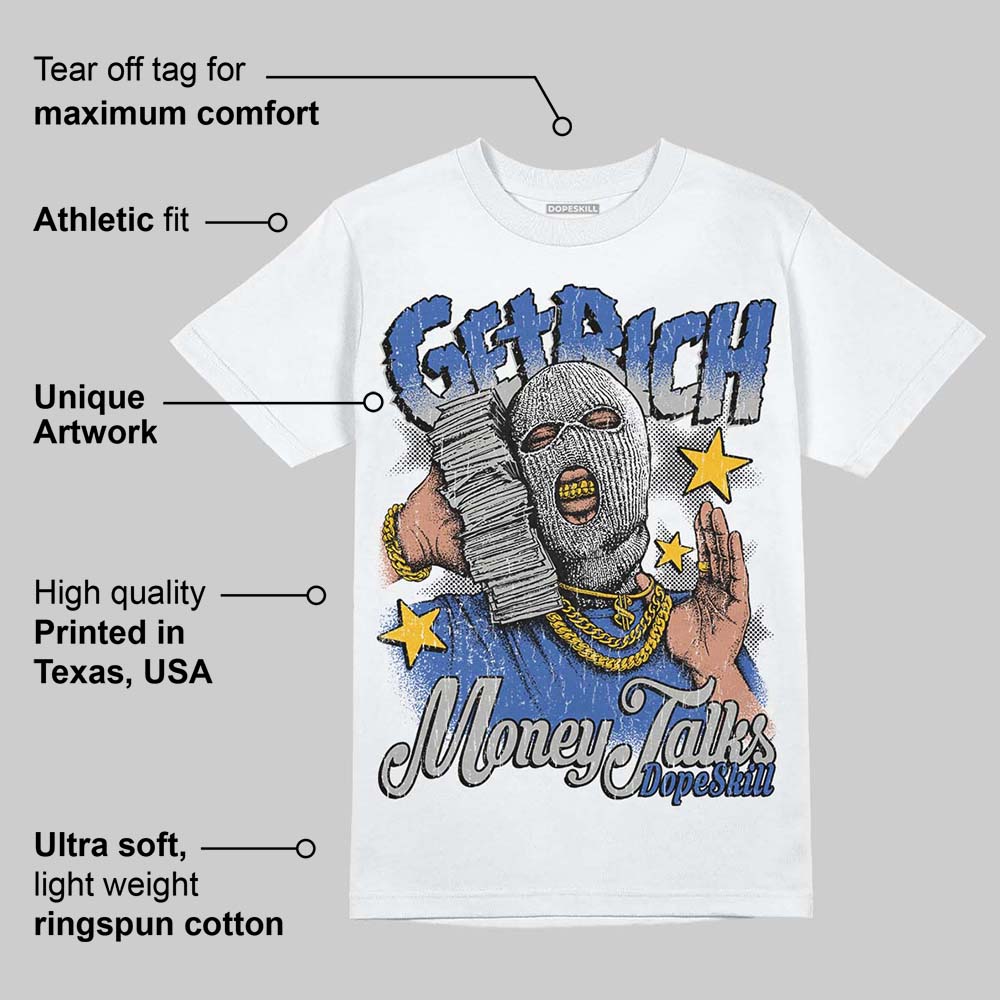 Lucky Shorts 3s DopeSkill T-Shirt Get Rich Graphic