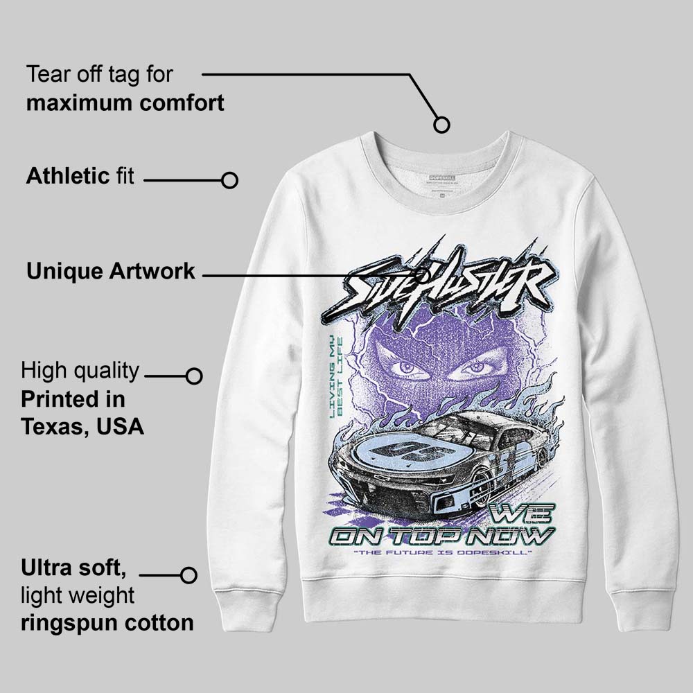 Grape 5s DopeSkill Sweatshirt New Side Hustler Graphic