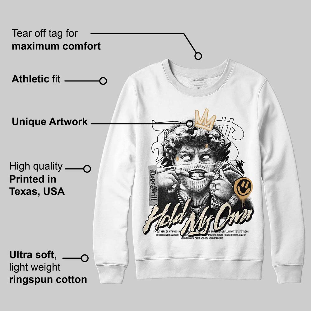 Reverse Metallic 5s DopeSkill Sweatshirt In My Way Graphic