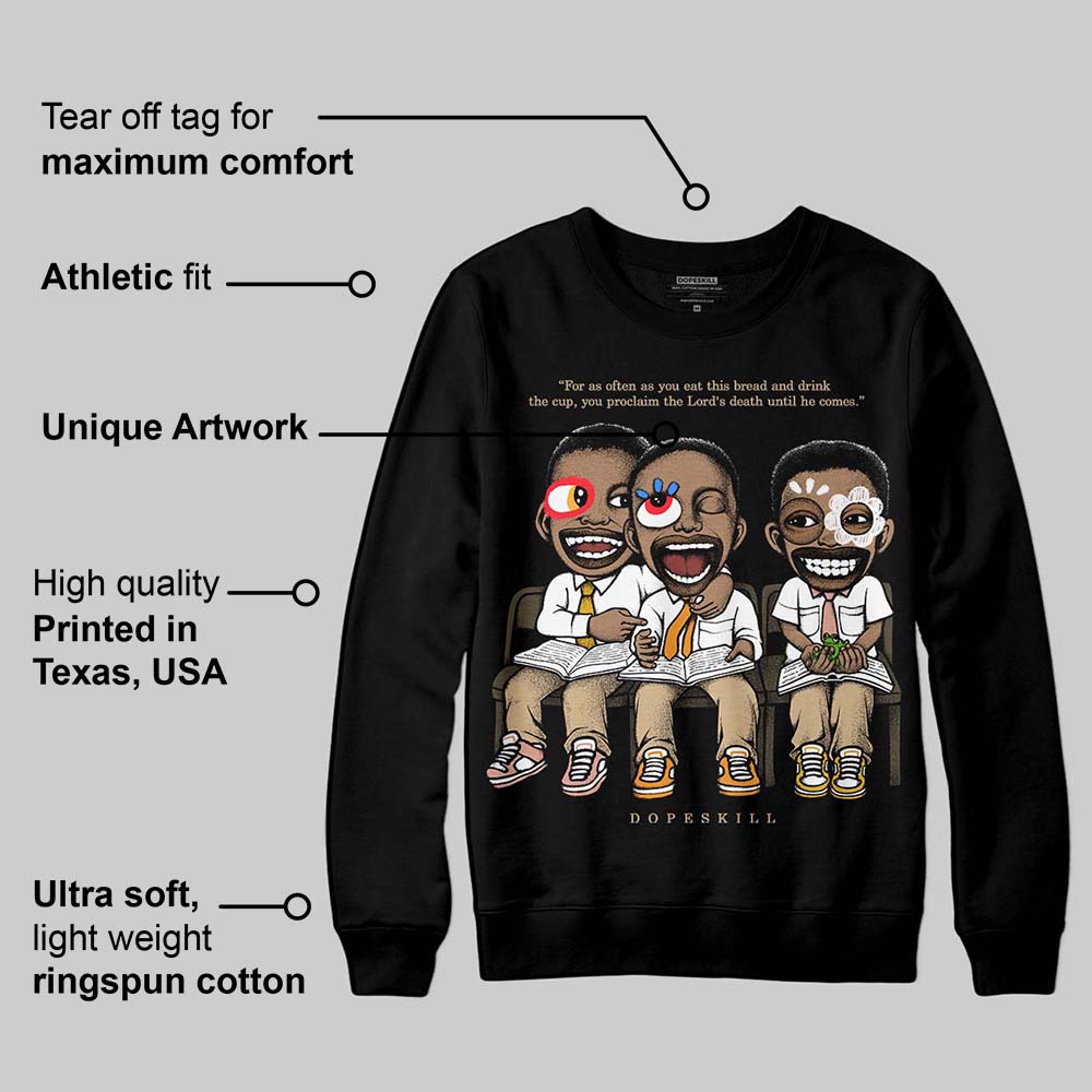 TAN Collection DopeSkill Sweatshirt First Sunday Graphic