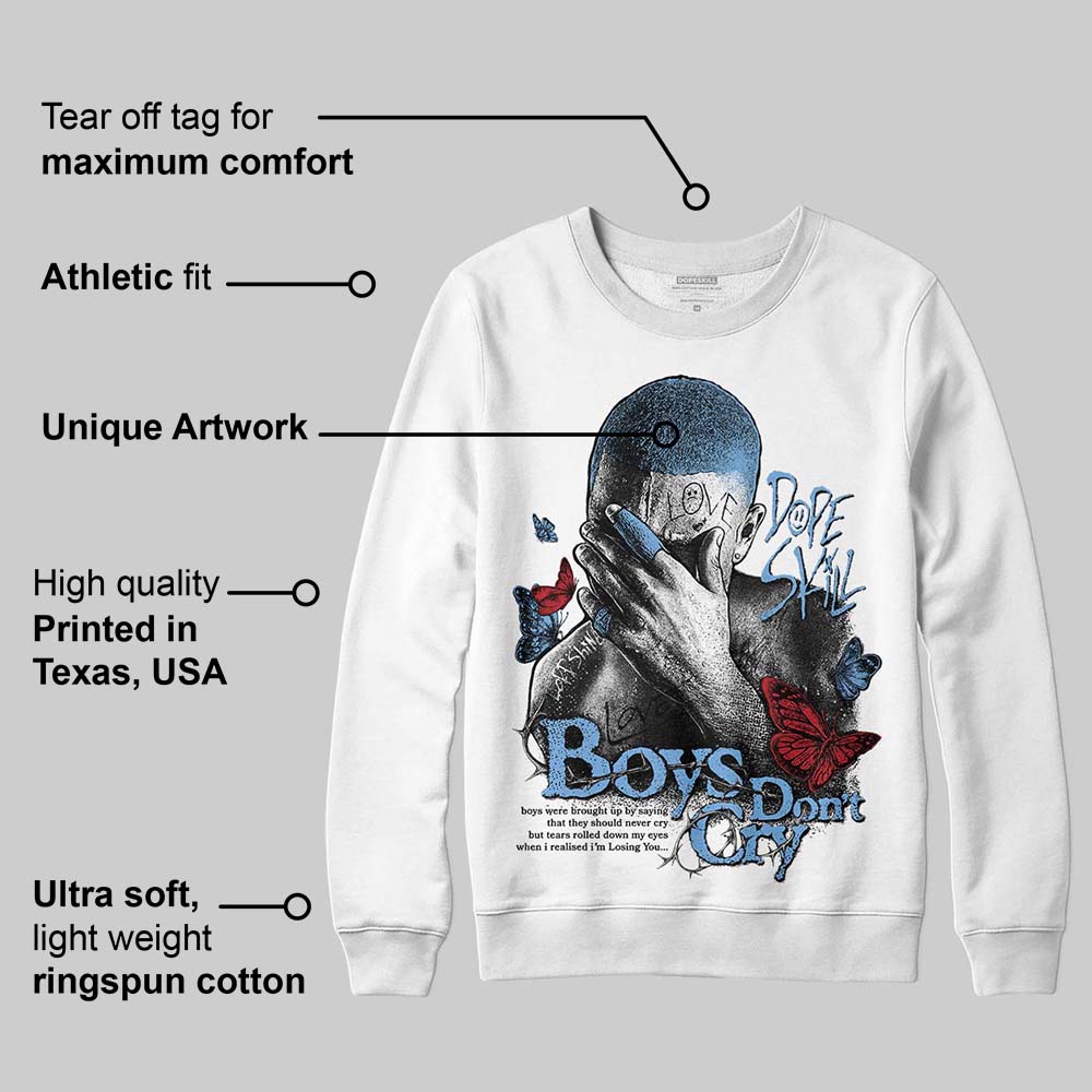 Melo 12s DopeSkill Sweatshirt Boys Don't Cry Graphic