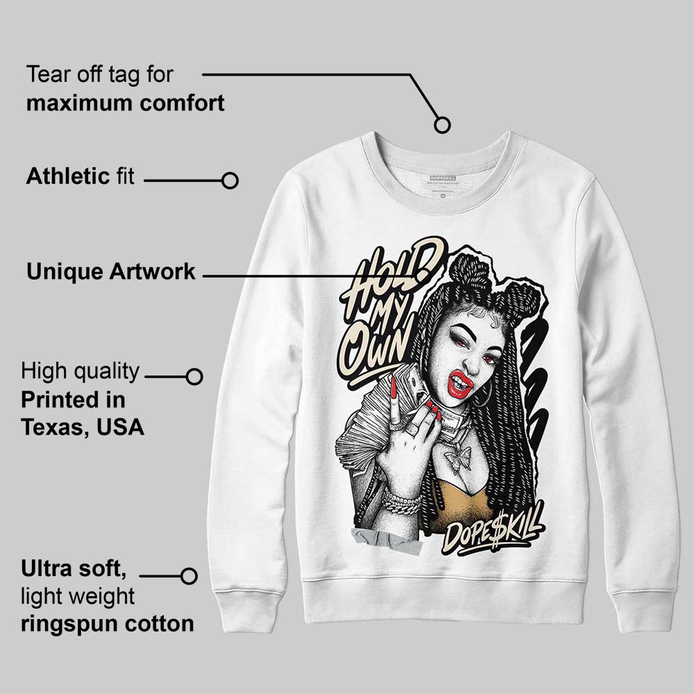 Reverse Metallic 5s DopeSkill Sweatshirt New H.M.O Graphic