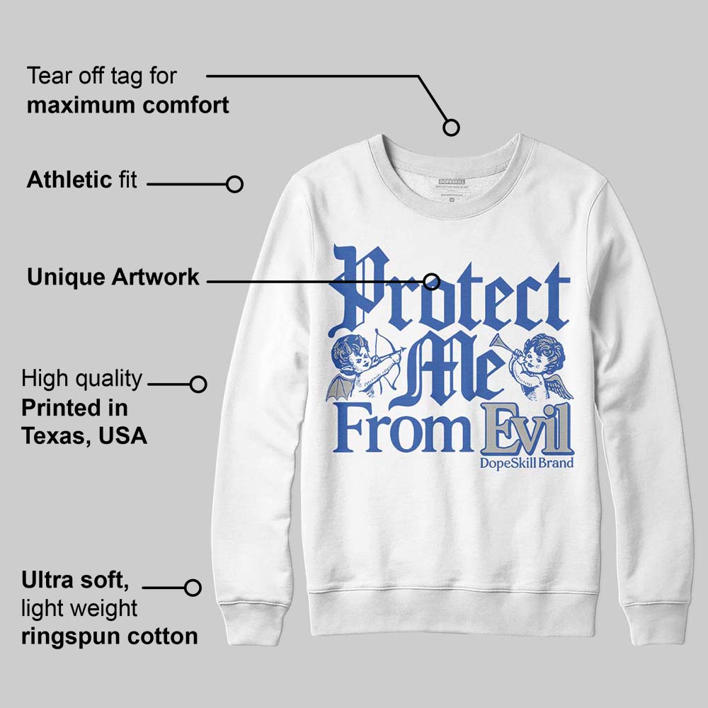 Lucky Shorts 3s DopeSkill Sweatshirt Protect Me From Evil Graphic