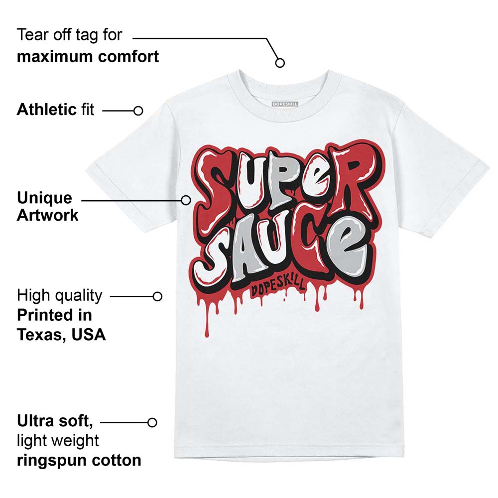 Red Taxi 12s DopeSkill T-Shirt Super Sauce Graphic