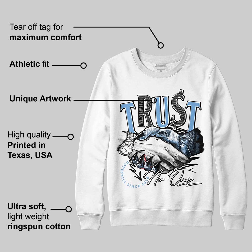 Melo 12s DopeSkill Sweatshirt Trust No One Graphic