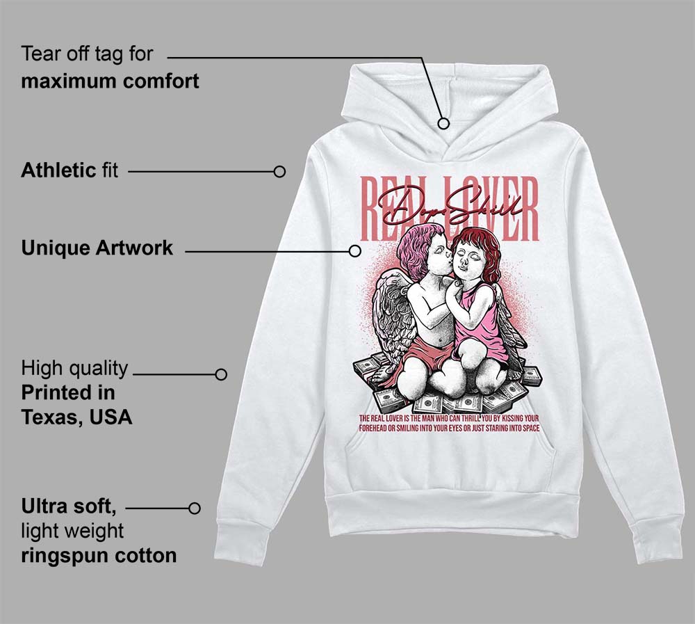 Valentine's Day Collection DopeSkill Hoodie Sweatshirt Real Lover Graphic