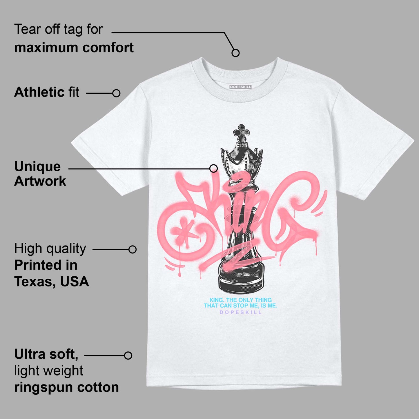 Candy Easter Dunk Low DopeSkill T-Shirt King Chess Graphic