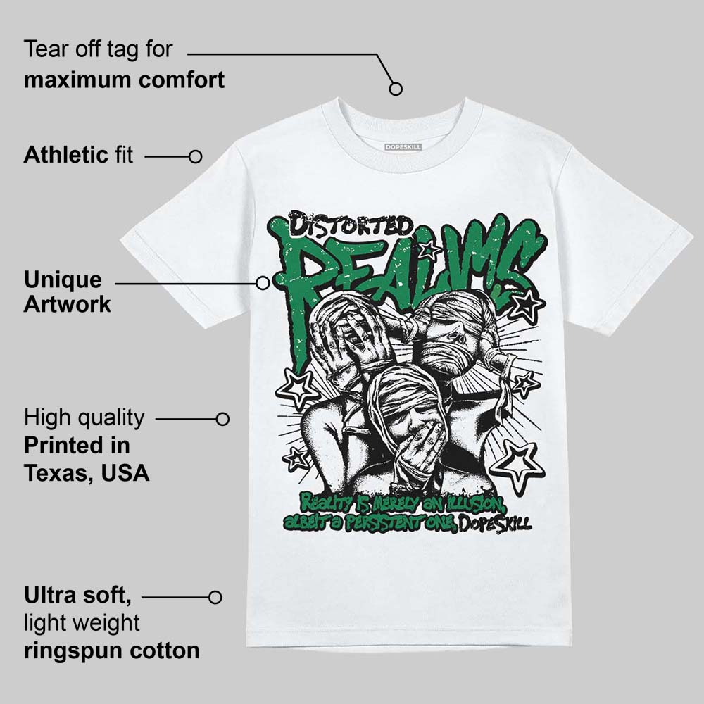 Green Collection DopeSkill T-Shirt Distorted Realms Graphic