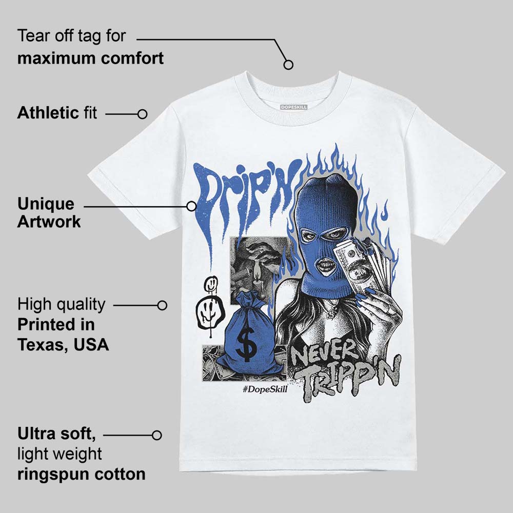 Lucky Shorts 3s DopeSkill T-Shirt Drip'n Never Tripp'n Graphic