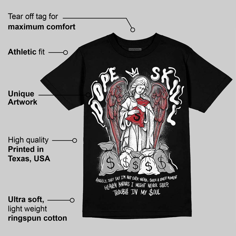White Thunder 4s DopeSkill T-Shirt Angels Graphic