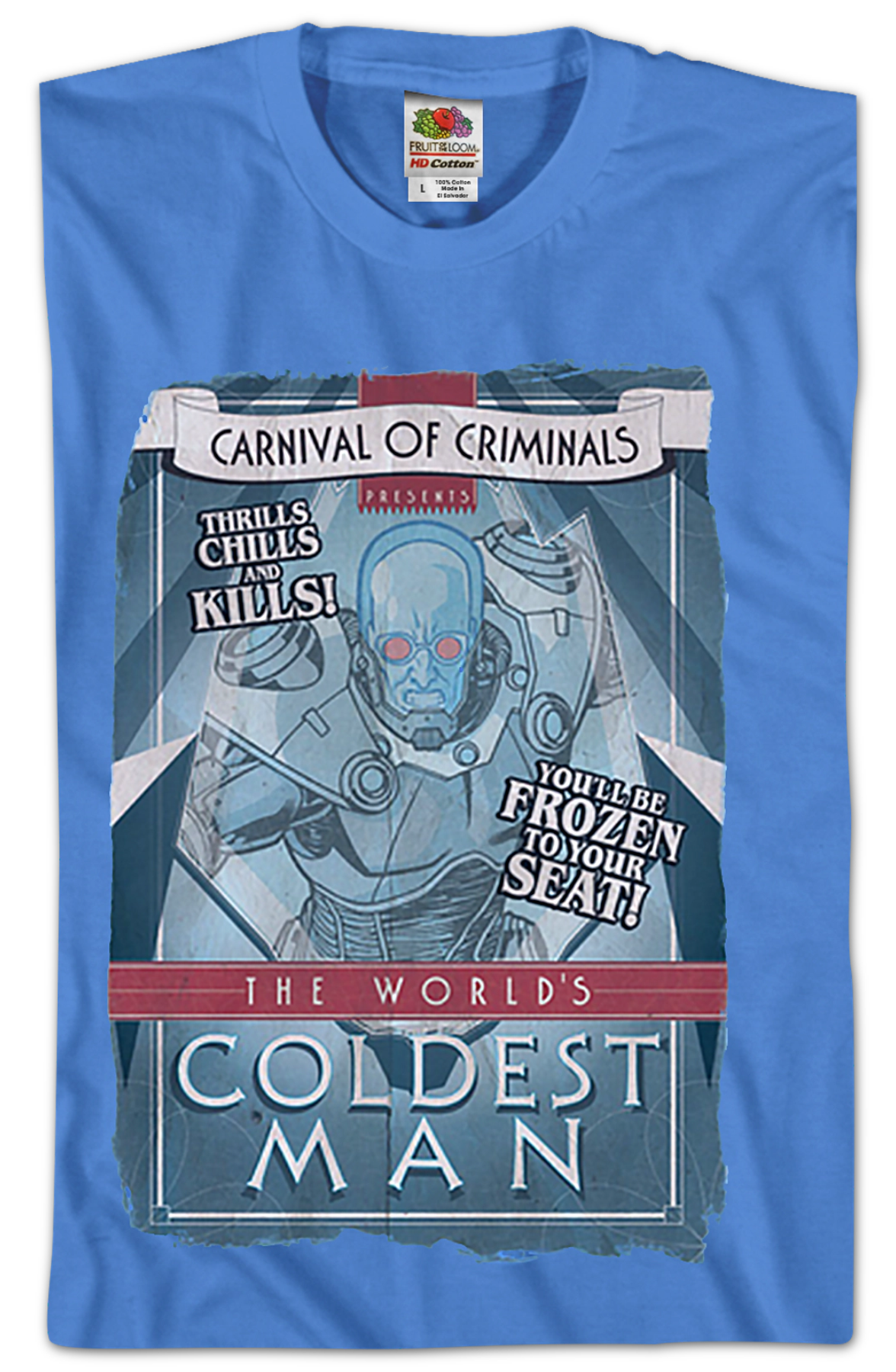 Mr. Freeze Carnival of Criminals Batman T-Shirt