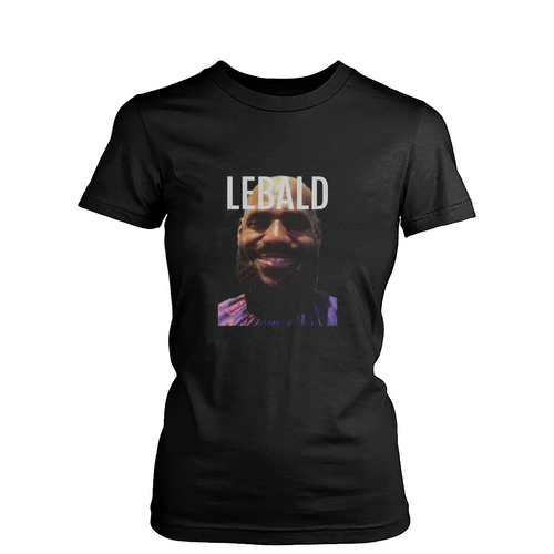 Nba Meme Graphic Lebald Womens T-Shirt Tee