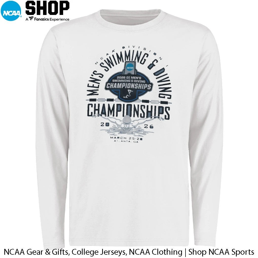NCAA Division I Men’s Swimming and Diving Championships 2026 March 25-28 Atlanta Ga T-Shirt