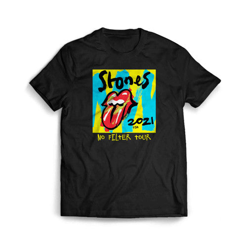 No Filter Tour 2021 The Rolling Stones Rock Band Man's T-Shirt Tee
