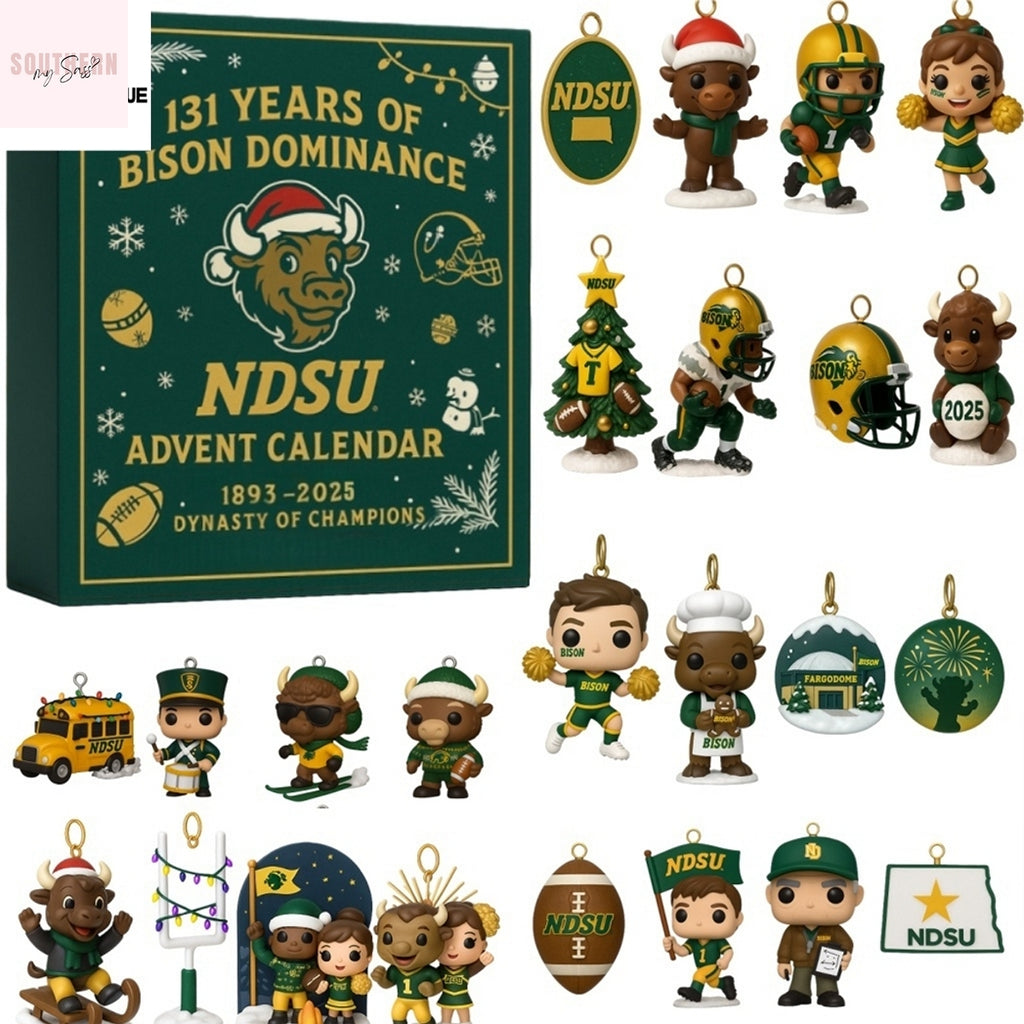 North Dakota State Bison Football 131St Anniversary Advent Calendar 2025
