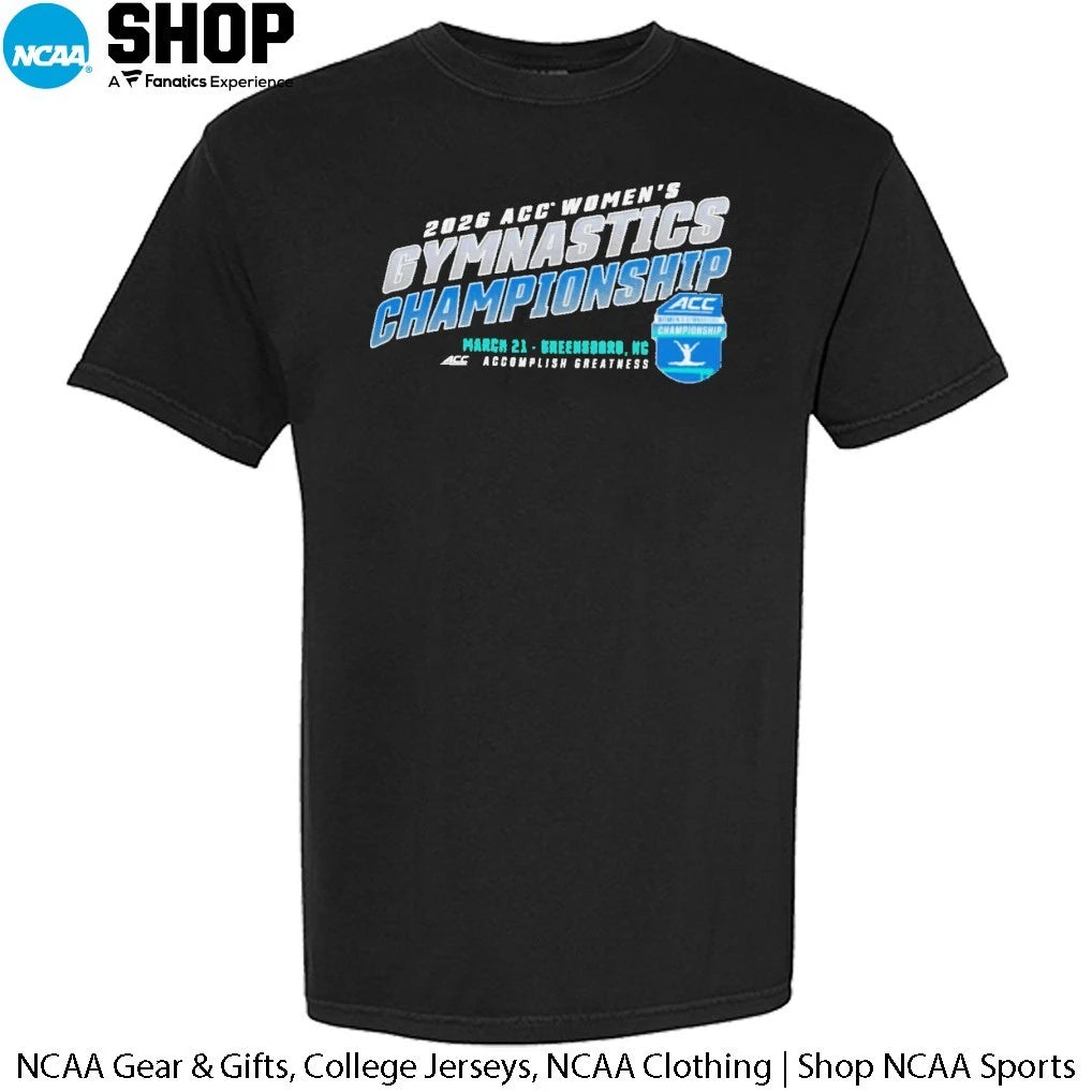 Official 2026 ACC Women’s Gymnastics Champions March Greensboro Nc T-Shirt