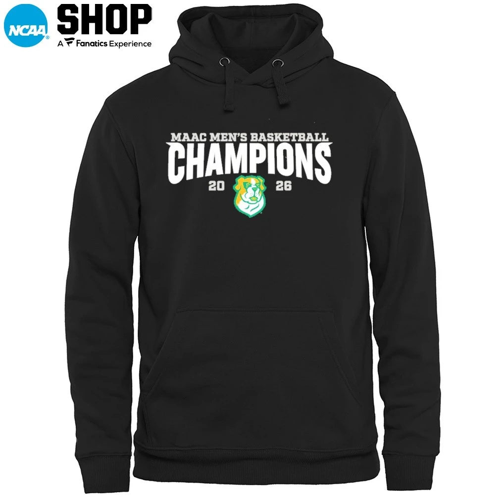 Official 2026 Maac Men’s Basketball Champions Siena Saints T-Shirt