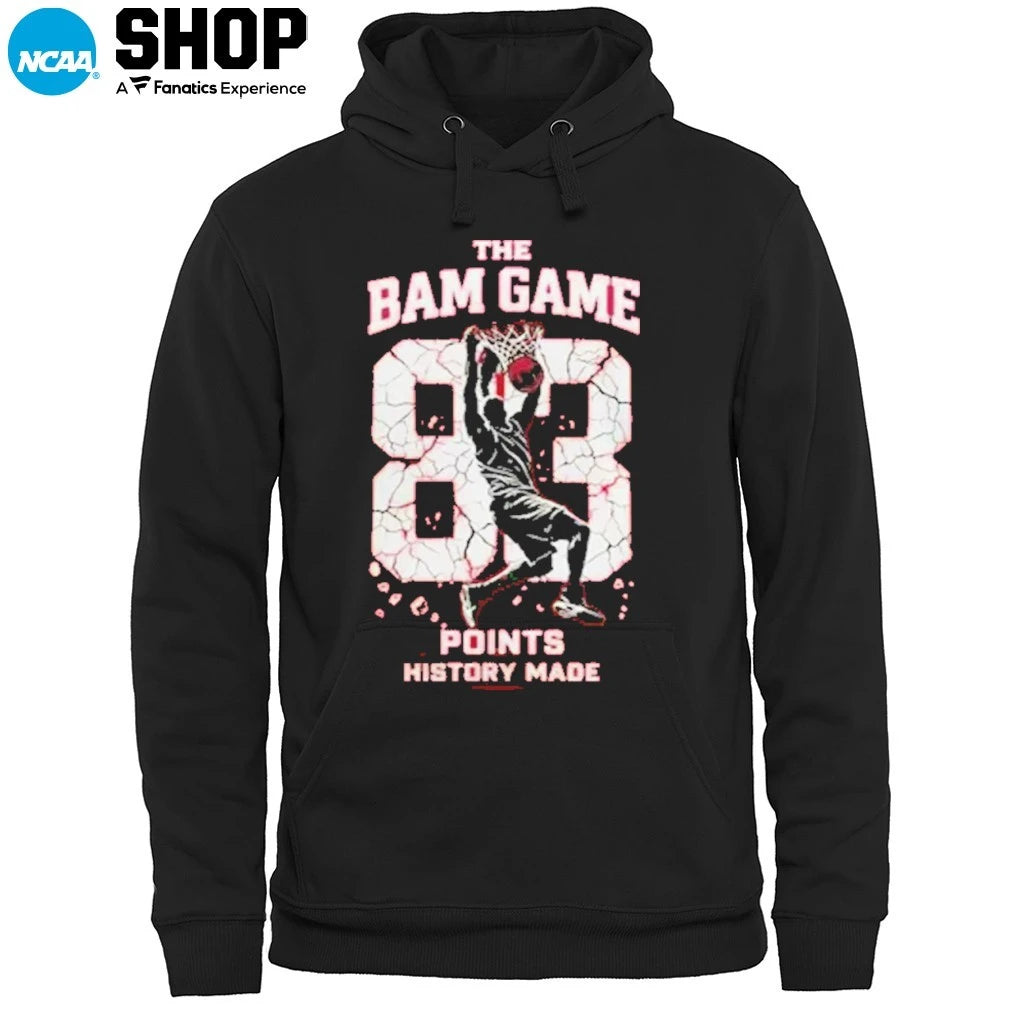 Official Bam Adebayo Miami Heat The Bam Game 83 Point History Made T-Shirt