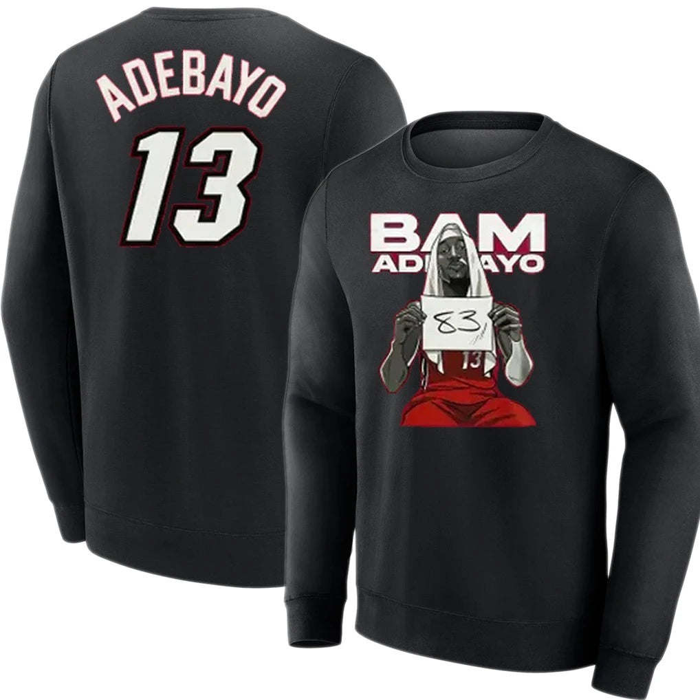 Official Bam Adebayo Miami Heat The Bam Game 83 Point History T-Shirt