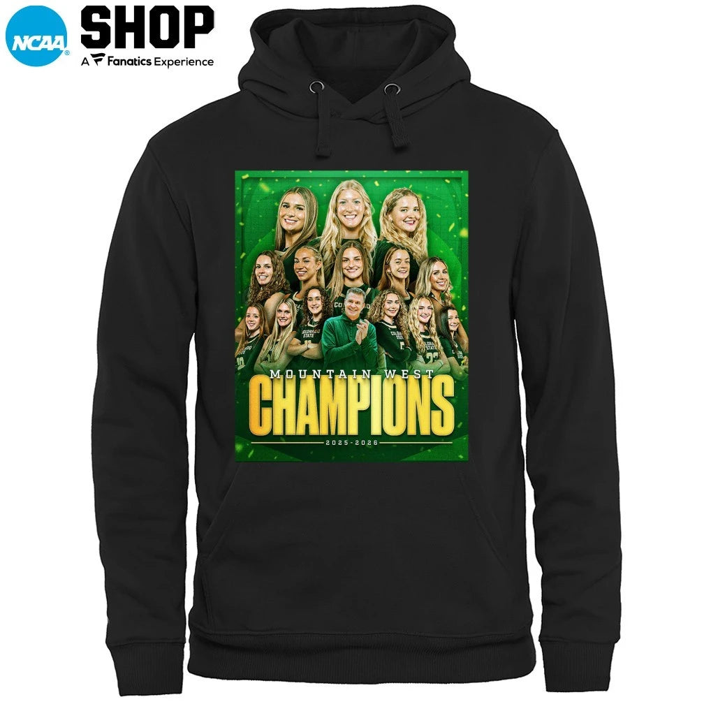 Official Colorado State Rams Women’s Basketball 2025-2026 Tournament Champions T-Shirt